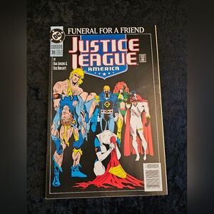 DC Justice League America - Funeral for a Friend #70, 1993